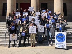 UAP UArts Staff Union Demonstration