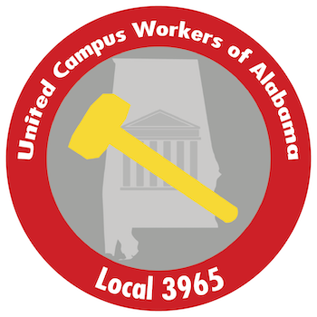 United Campus Workers of Alabama, CWA Local 3965 logo
