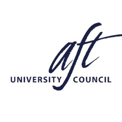 Text reads: aft University Council