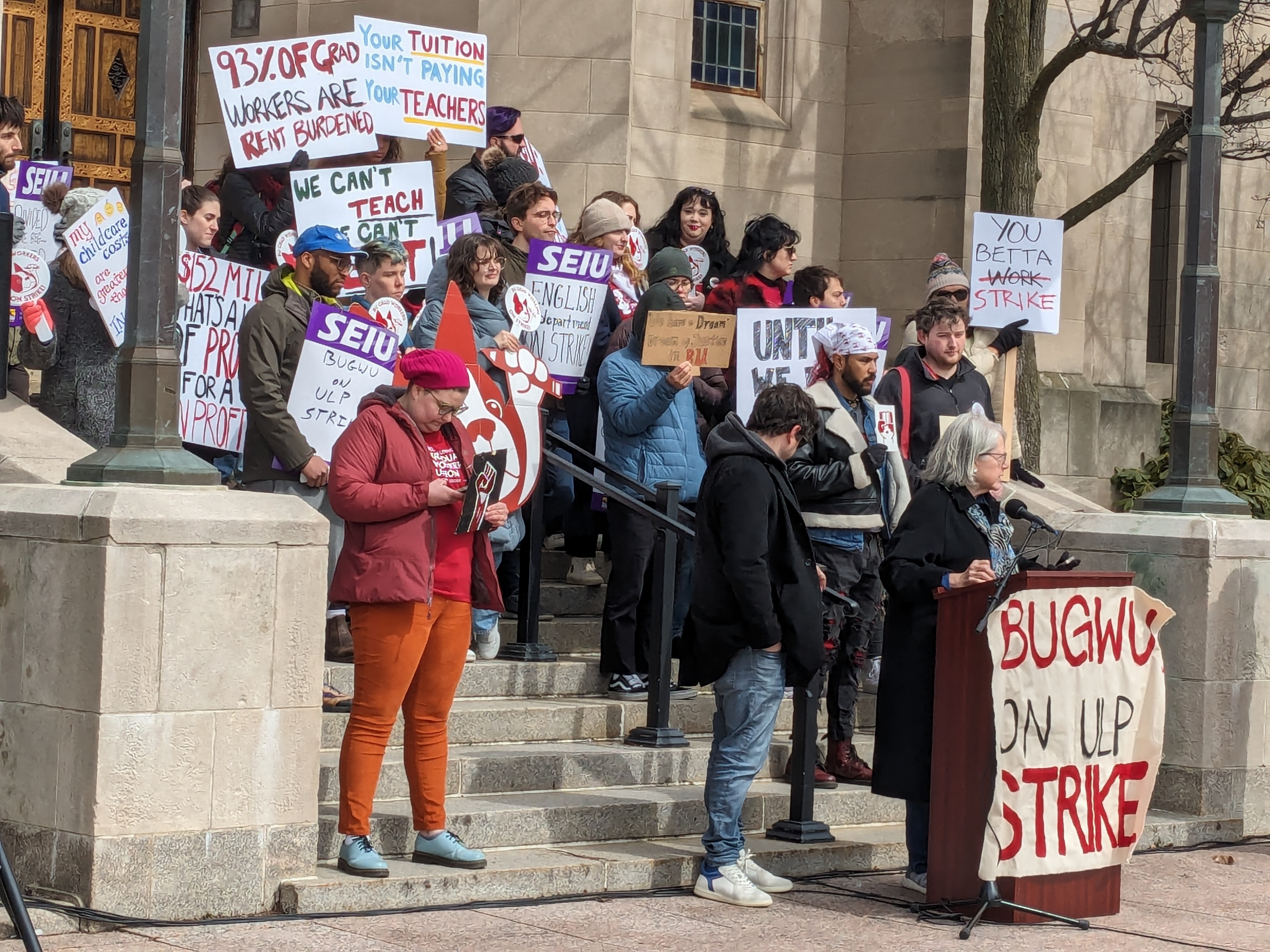 Boston University Grads Announcing Strike