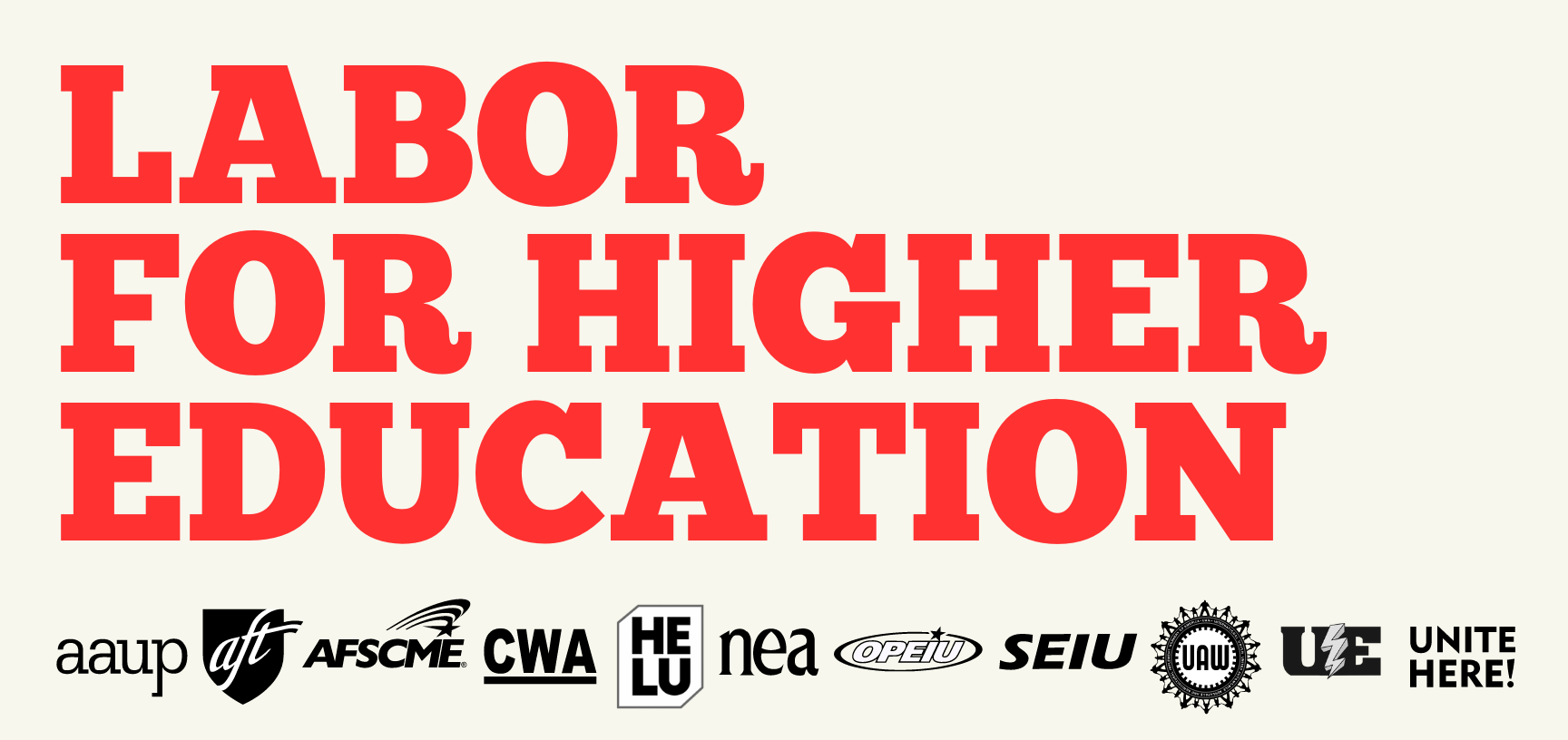 Statement of Unity for the Future of Higher Ed – Higher Education Labor ...